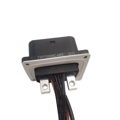 Connettore di segnale di potenza ibrido 200A 1000V DC IP67 per immagazzinamento di energia e veicoli elettrici a bassa velocità