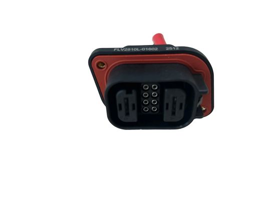 FLV2+8 connettore ibrido ad alta temperatura 80A 600VAC alloggiamento ABS nero per veicoli industriali