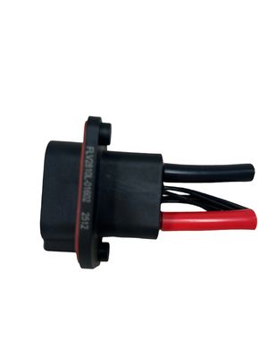 FLV2+8 connettore ibrido ad alta temperatura 80A 600VAC alloggiamento ABS nero per veicoli industriali