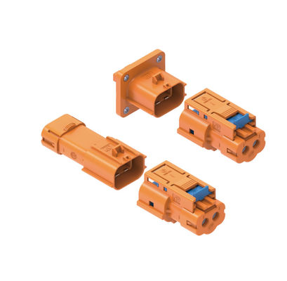 Neopower 800V 20A connettore elettrico EV ad alta tensione a 2 pin con HVIL, schermatura a 360° e rating IP6K9K