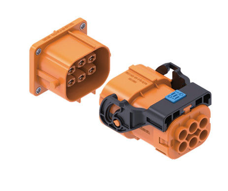 Neopower 6-Pin High Voltage 1000V 35A Connector di alimentazione e segnale automobilistico con schermatura a 360°
