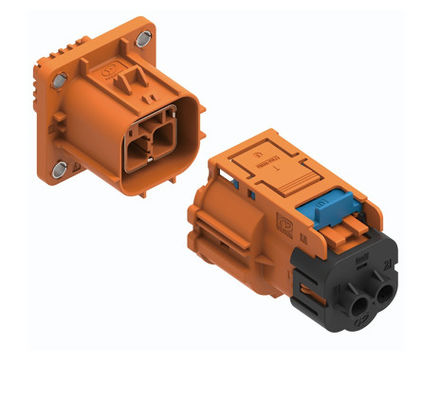 Neopower 2 pin connettore elettrico ad alta tensione 40A 1000V con HVIL, Poka-Yoke e 360° schermatura