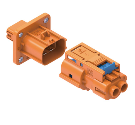 Neopower 2 Pin Hybrid Automotive Connector 24A 800V con HVIL e schermatura a 360°